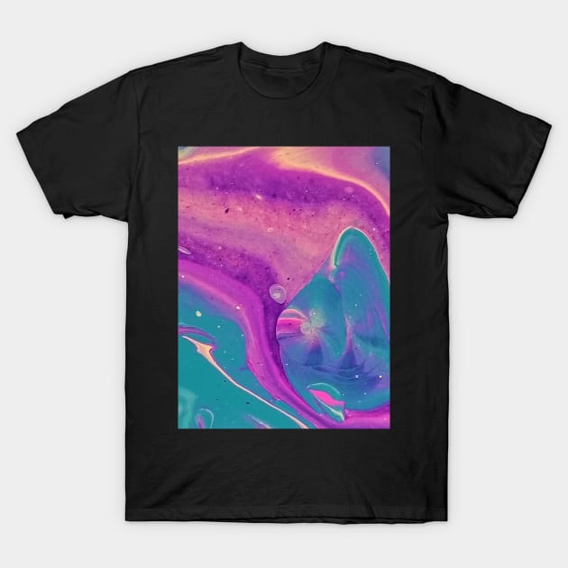 Space Manta Ray T-Shirt by Phillie717